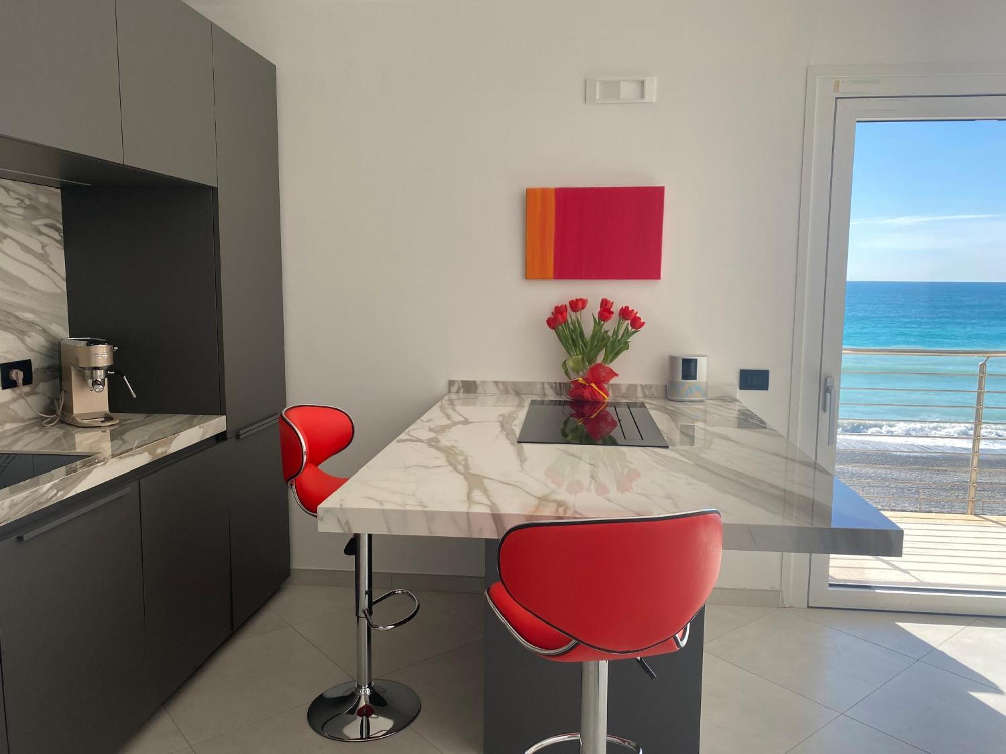 Apartamento Mare Blu Ventimiglia Exterior foto