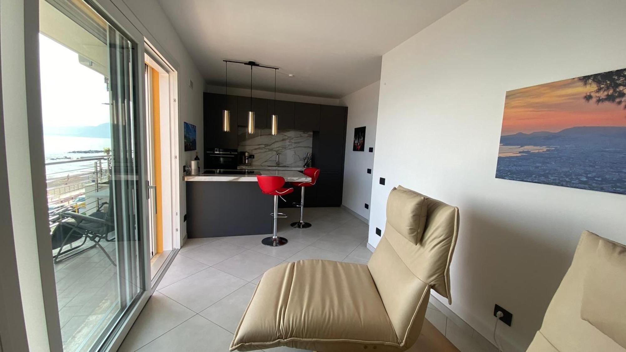 Apartamento Mare Blu Ventimiglia Habitación foto