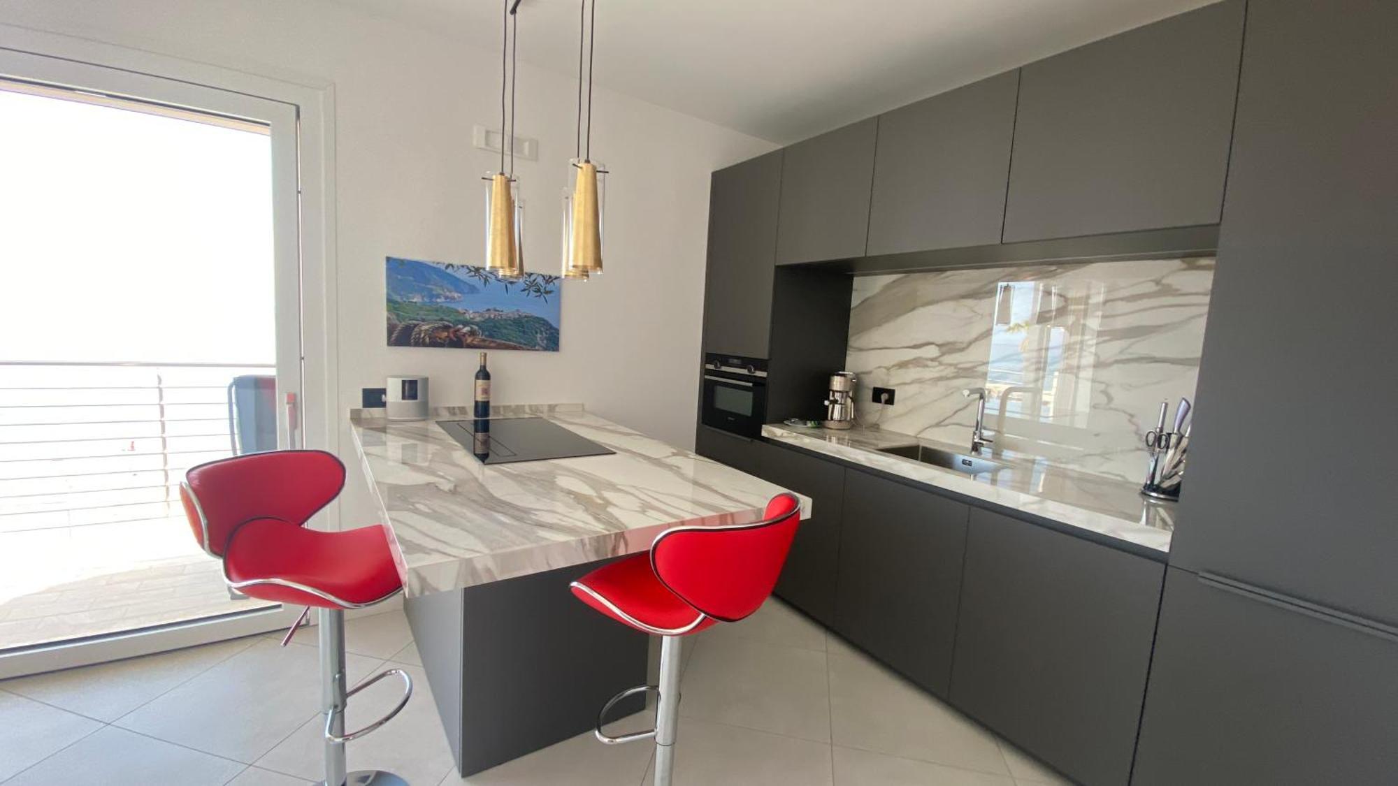 Apartamento Mare Blu Ventimiglia Habitación foto