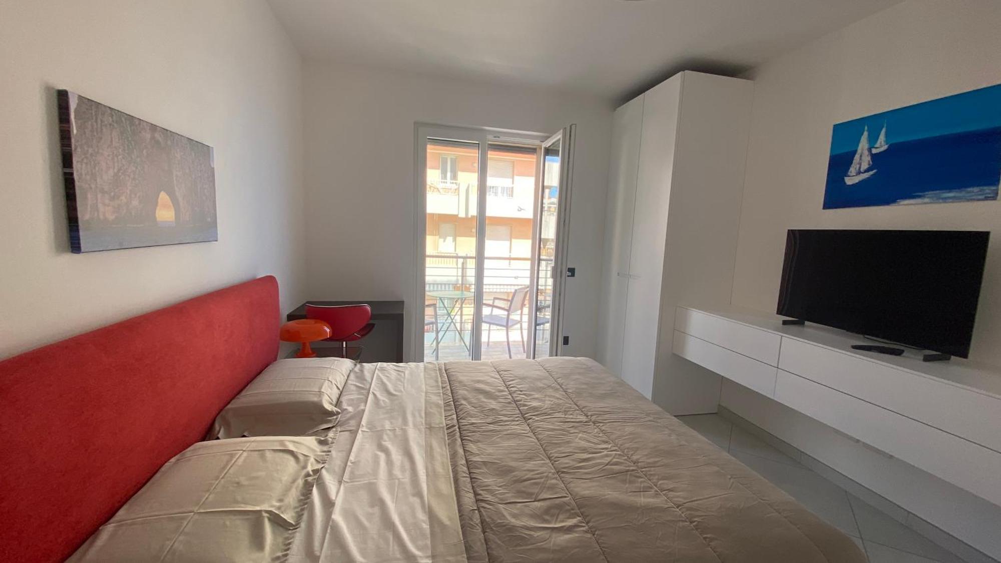 Apartamento Mare Blu Ventimiglia Habitación foto